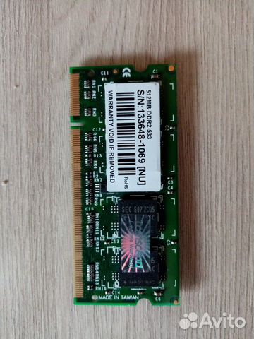 Оперативная память DDR/DDR2 512MB Оперативная память DDR/DDR2 512MB