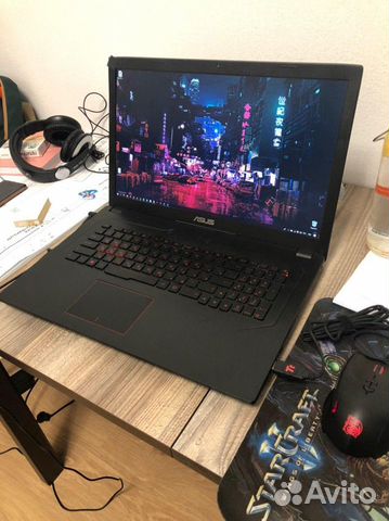 Игровой ноутбук Asus fx753v