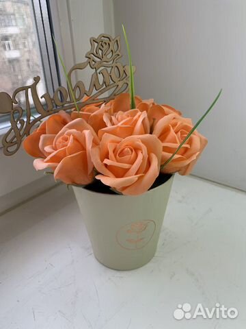 Букет из мыльных роз Букет из мыльных роз