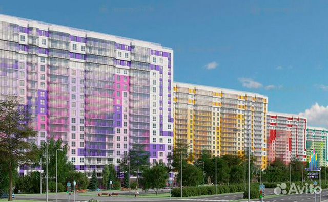 1-к квартира, 41.3 м², 15/19 эт.