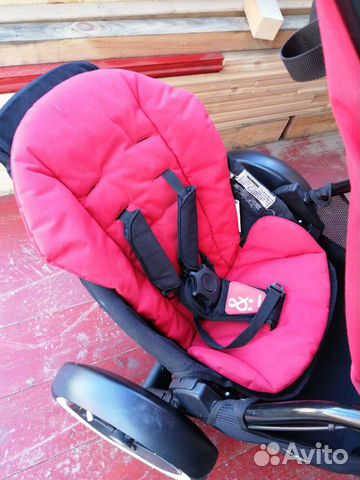 Коляска для погодок Phil and teds sport красная Коляска для погодок Phil and teds sport красная