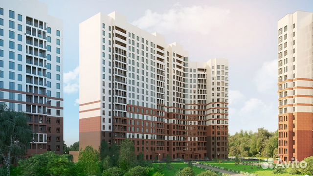 2-к квартира, 38.1 м², 9/19 эт.