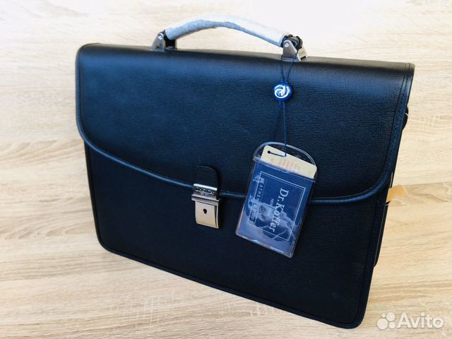 Мужской портфель из натуральной кожи Мужской портфель из натуральной кожи