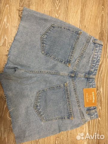 Шорты джинсовые pull&bear