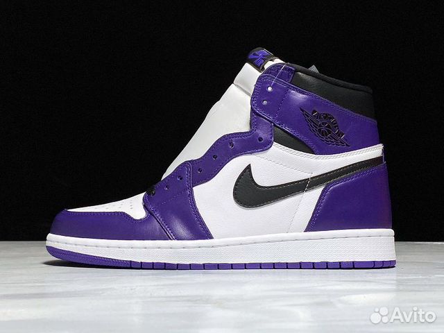 jordan1 court purple