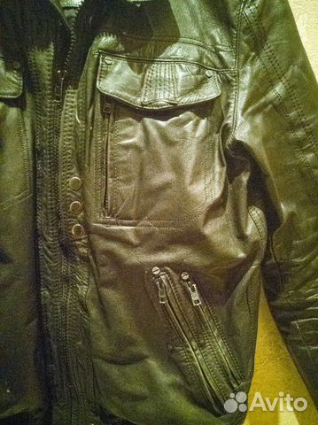 Кожаная куртка Pepe Jeans