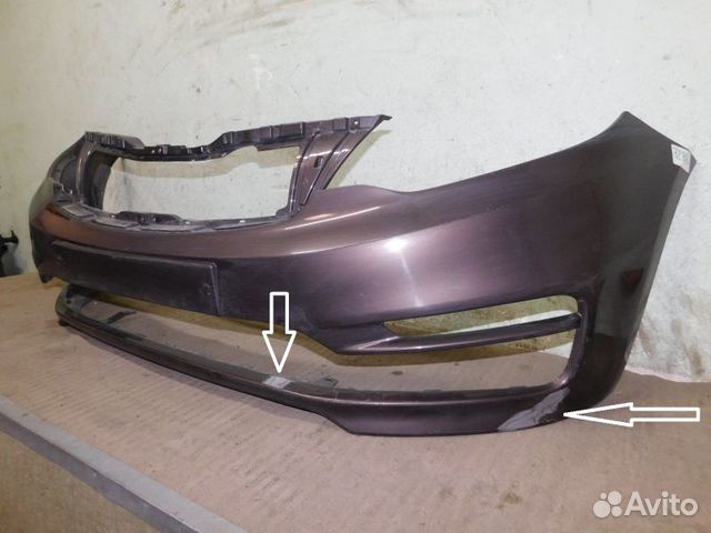 Бампер передний Kia Rio 3 2015-2017 Бампер передний Kia Rio 3 2015-2017