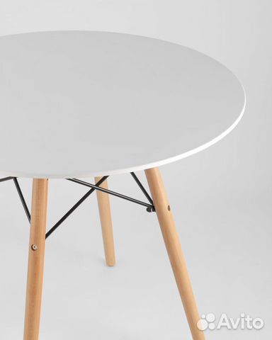 Обеденная группа стол eames D80, 4 стула Eames DSW Обеденная группа стол eames D80, 4 стула Eames DSW