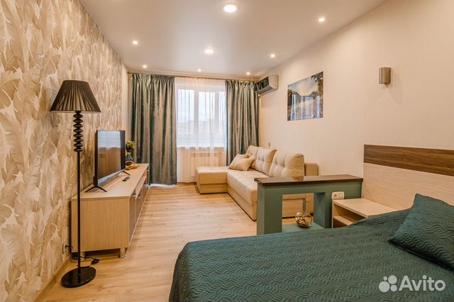 

1-к. квартира, 40 м², 2 кровати