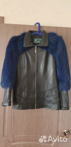 Куртка с мехом песца