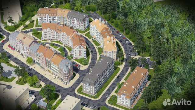 1-к квартира, 40.4 м², 1/4 эт.