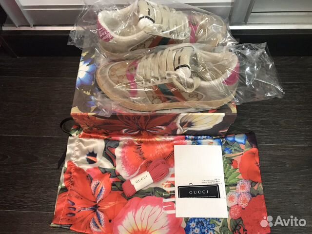 Кроссовки кеды Gucci