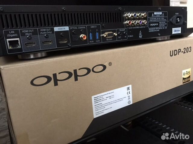 Oppo udp-203 4K Blu-ray плеер с пробегом аф