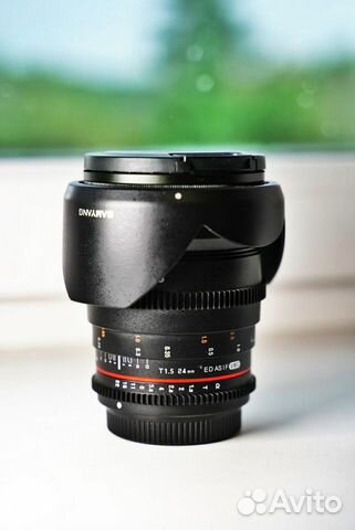 Samyang 24mm T1.5 ED AS UMC vdslr Minolta/Sony A