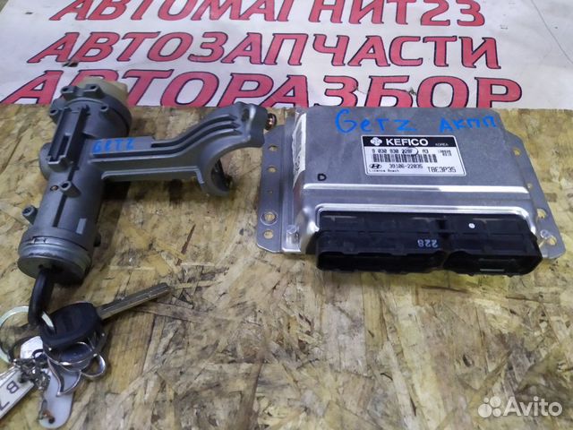 Блок управления двигателем Хундай Гетц Гетз Гетс