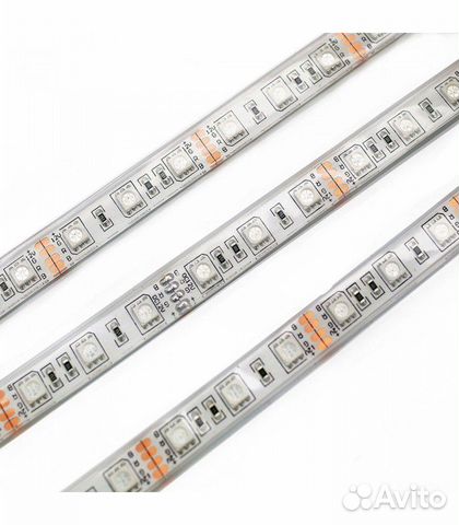 Светодиодная лента RGB-SMD5050 60LED-IP65-12V Светодиодная лента RGB-SMD5050 60LED-IP65-12V
