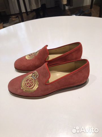 Слипоны JeanBaptisteRautureau 42-43, new, красные