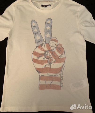 Кофта с длинным рукавом tommy hilfiger 9-10 лет