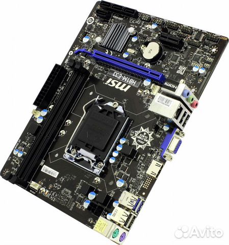 Материнская плата MSI H81M-E33 1150 Материнская плата MSI H81M-E33 1150