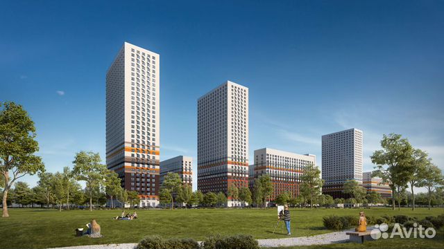 3-к квартира, 78.3 м², 18/33 эт. 3-к квартира, 78.3 м², 18/33 эт.