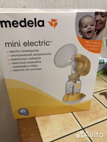 Молокоотсос электрический medela mini