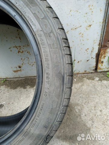 Bridgestone potenza re050a 245/45/17 одна шина Bridgestone potenza re050a 245/45/17 одна шина