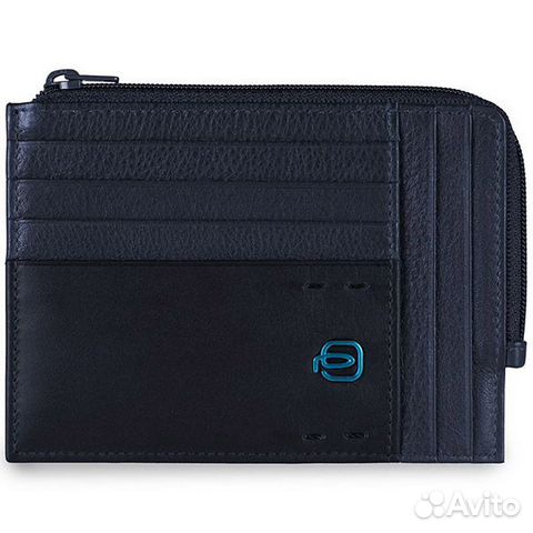 Чехол для кредитных карт Piquadro Pulse синий