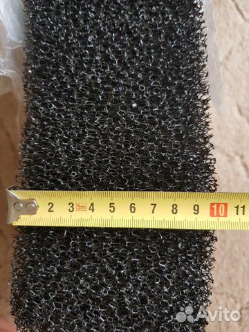 Наполнитель для фильтра, губка листовая Наполнитель для фильтра, губка листовая