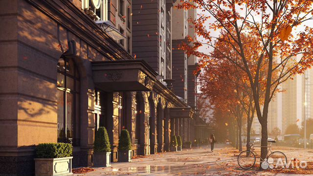 1-к квартира, 45.8 м², 9/21 эт.