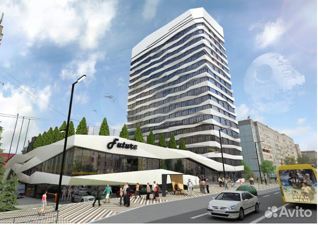 4-к квартира, 95.4 м², 3/17 эт.