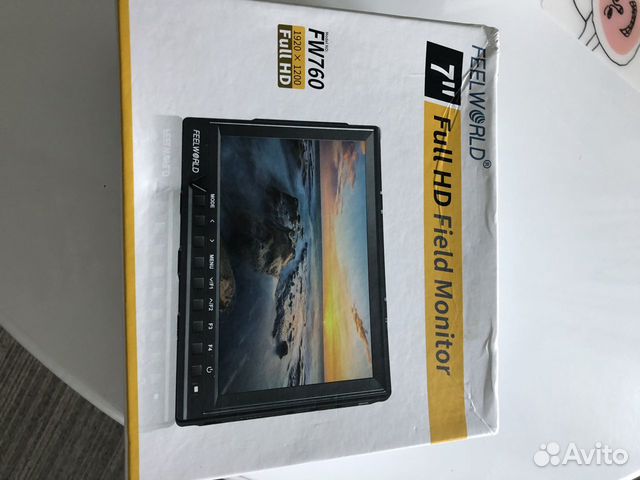 Накамерный монитор Feelworld FW760 Накамерный монитор Feelworld FW760