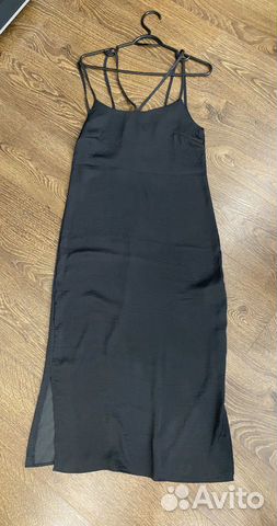 Платье комбинация миди