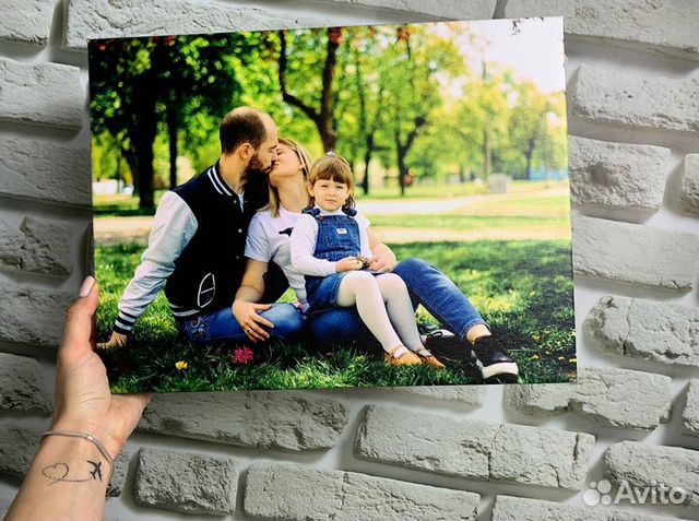 Интерьерная картина 40х60 по фото на холсте