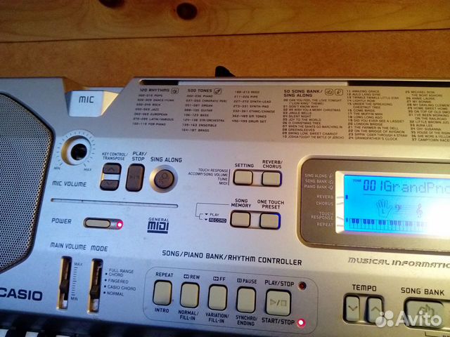 Синтезатор casio CTK-800