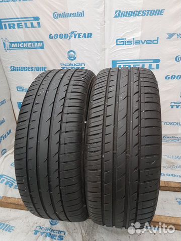Шины бу летние 225 55 17 Hankook Ventus Prime2 99Q