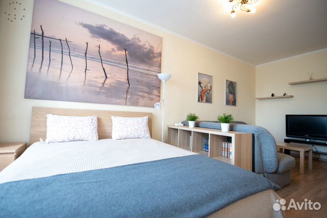 

1-к. квартира, 38 м², 1 кровать