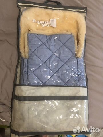 Меховой конверт из натуральной овчинки Ramili Меховой конверт из натуральной овчинки Ramili