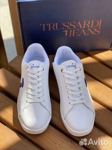 Кроссовки. Кеды Trussardi Jeans. Мужские. Оригинал Кроссовки. Кеды Trussardi Jeans. Мужские. Оригинал