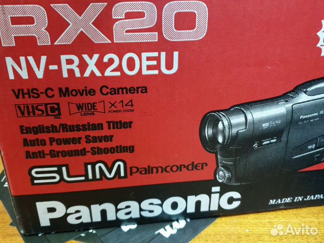 Видеокамера VHS C panasonic NV-RX20EU Видеокамера VHS C panasonic NV-RX20EU