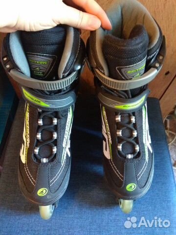 Ролики Rollerblade раздвижные детские, 33-36,5