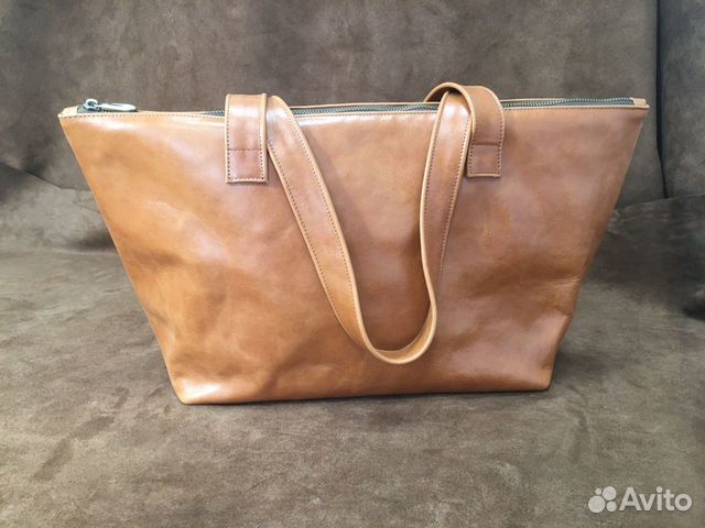 Сумка из натуральной кожи. Цвет любой