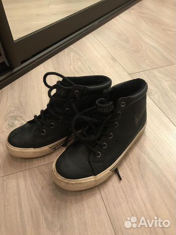 Кеды Ralph Lauren чёрные оригинал Кеды Ralph Lauren чёрные оригинал