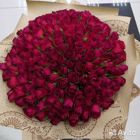Доставка букетов. 101 роза, 51 роза