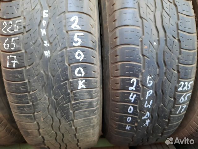 225/65/17 летние колеса Бриджстоун 225/65/17 летние колеса Бриджстоун