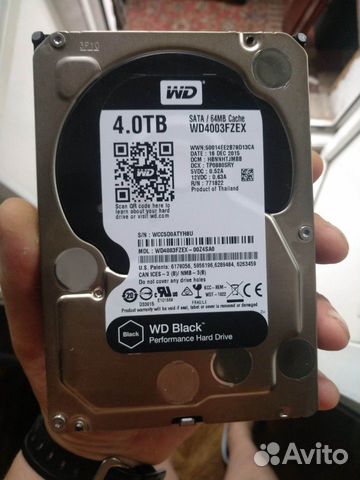 Жесткий диск WD4003fzex 4TB Жесткий диск WD4003fzex 4TB