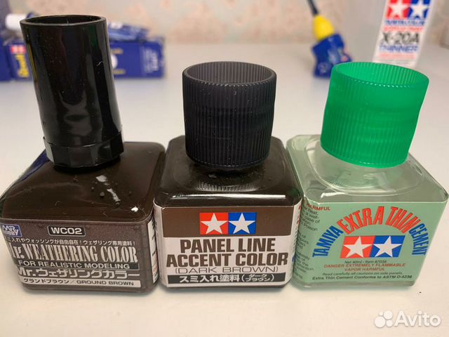 Химия для моделизма;Tamiya, Mr.Hobby, Revell Химия для моделизма;Tamiya, Mr.Hobby, Revell