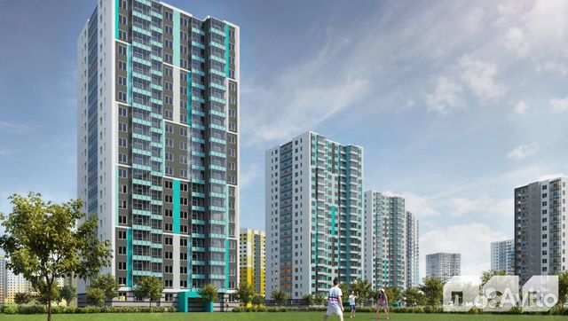 1-к квартира, 35.8 м², 1/21 эт.