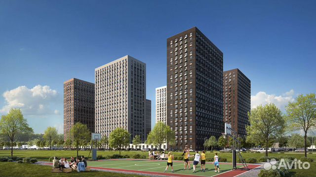 2-к квартира, 59.1 м², 4/15 эт.