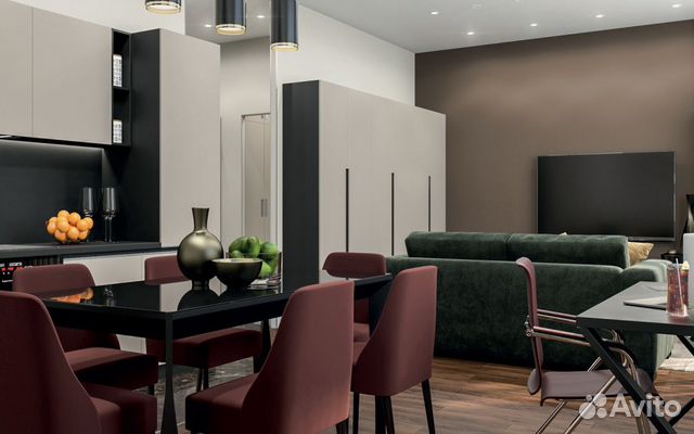 2-к квартира, 53.8 м², 6/24 эт.