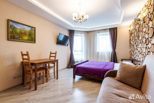

Квартира-студия, 30 м², 2 кровати